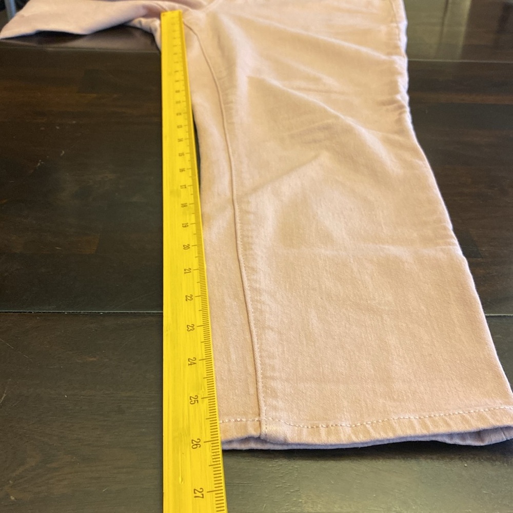 Universal Thread Pink High-Rise Skinny Crop Jeans - Size 12S  (31) 💗 - Picture 4 of 11